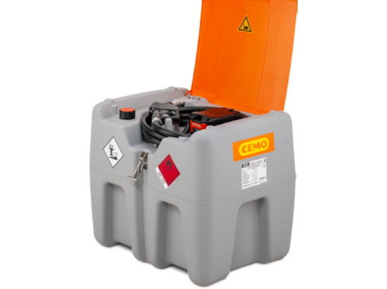DT-Mobil Easy 210 l, predisposto per AP (Stihl) completo CENTRI SP 30, 18 V, AZV, coperchio senza batteria