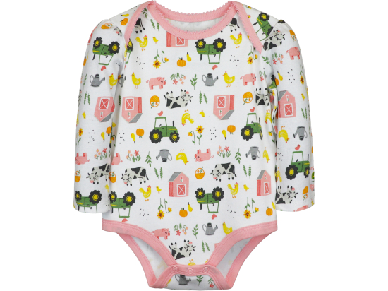 Body mit Elementen aus der Landwirtschaft