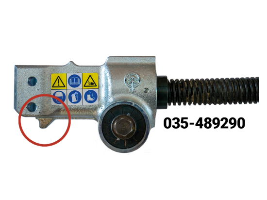 Repair kit for gearbox tensioner with nose