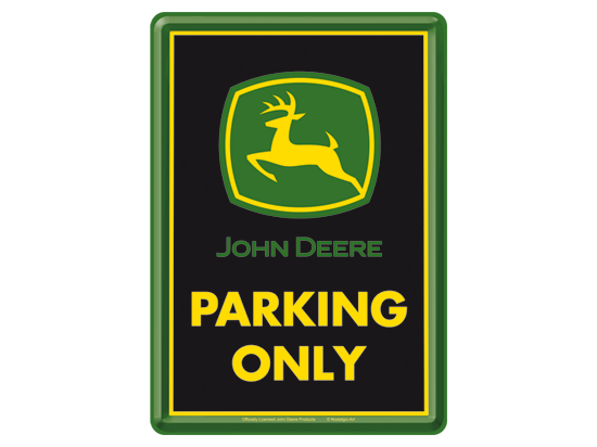 Targhetta in metallo “Parking Only”