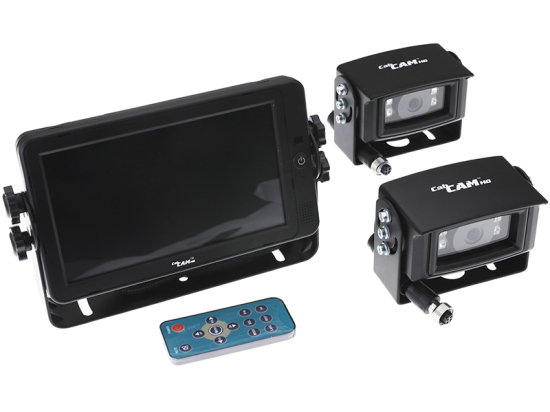 Kit de caméra numérique quadruple à écran tactile 7" HD - câblé