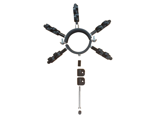 Regenrohrschelle Isolator Marder Kit (1)