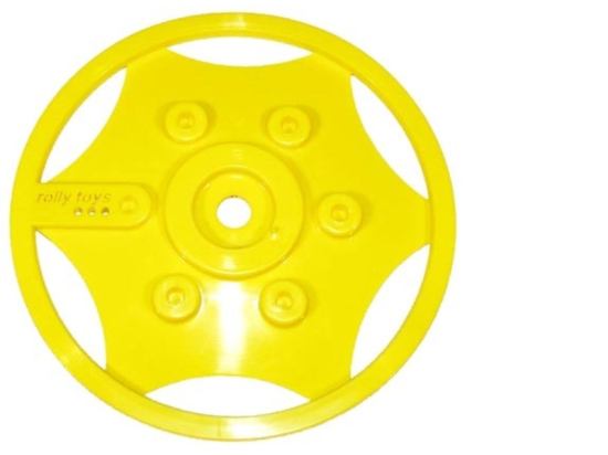 Wheel cover, yellow