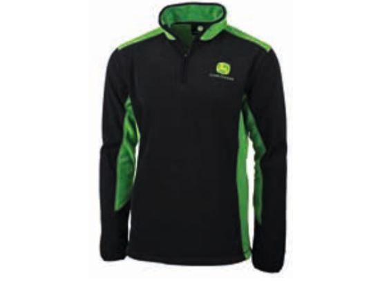 365 Zweifarbiger Fleecepullover