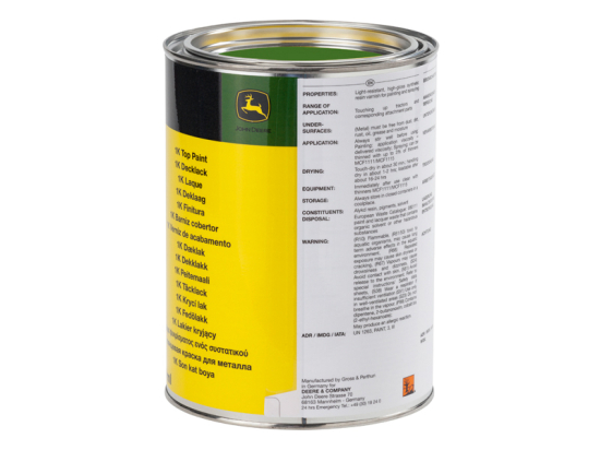John Deere Green Paint, 2,5L can