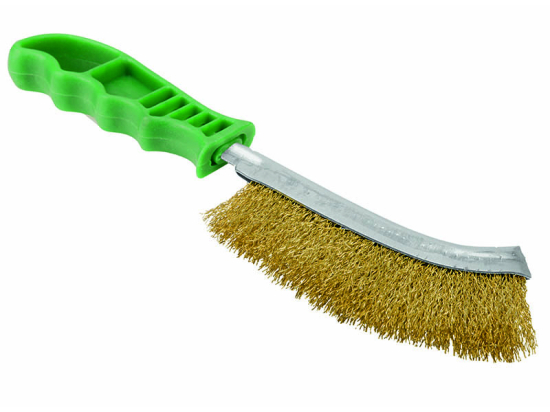 Drahtbürste mit Kunststoffgriff