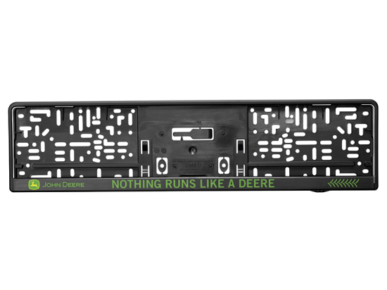 Support de plaque minéralogique