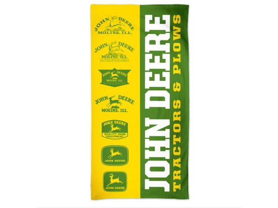 John Deere Vintage Beach Towel