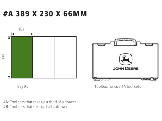Cassetta di bussole lunghe 1/2" poligonale - 17 elementi
