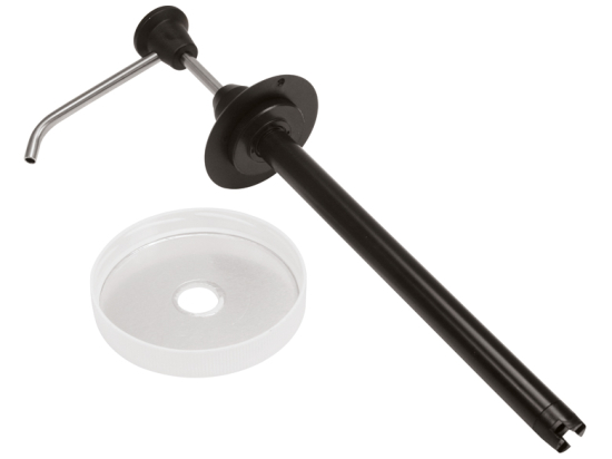 Pump and lid for 4.5 ltr jars