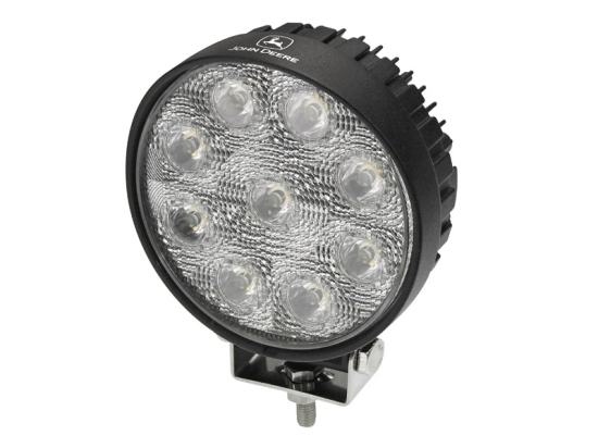 Round LED work light - Trapezoid lens