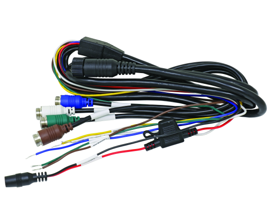 CabCAM Kabelbaum, Quad, für HD-Quads wie MCXFA2510, 2556, 2557, 2560, 2561, 2572, 2573