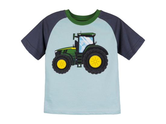 T-Shirt mit großem Traktor