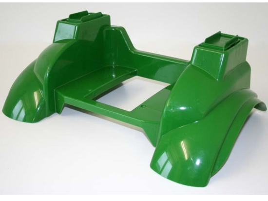 Tractor mudguard, green