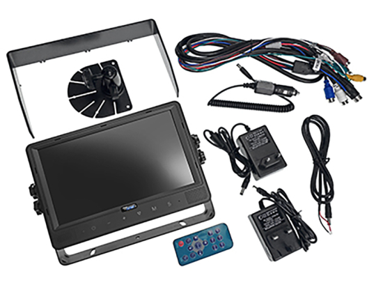 9\" Moniteur numérique - câblé
