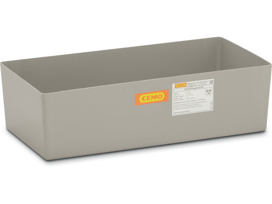 Palette à bacs en PRV 65 l 820x410x230mm