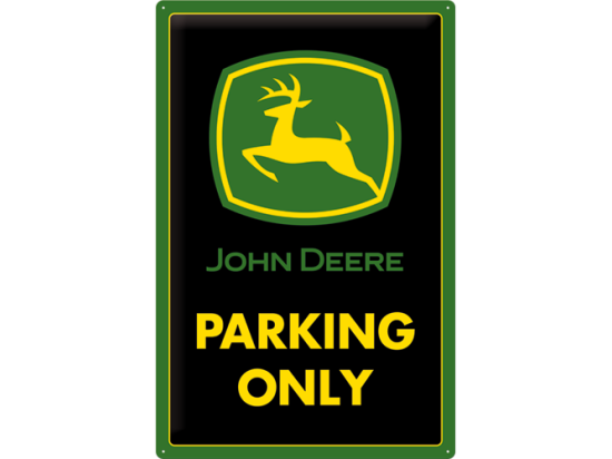 Blechschild Parking Only