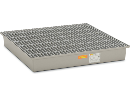 GRP sump pallet 220/4 complete with GRP grating ****