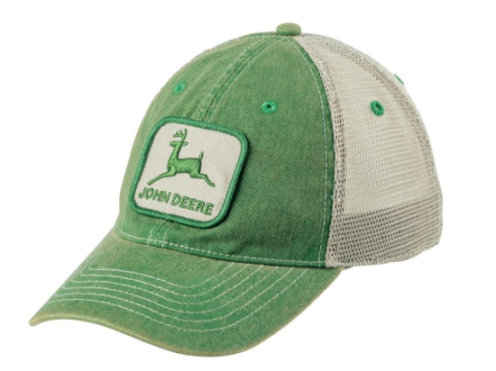 Casquette avec arrière en filet vintage John Deere