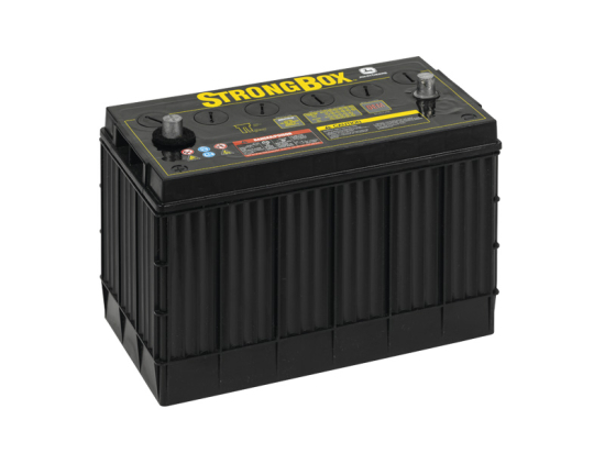 Naß geladene Batterie