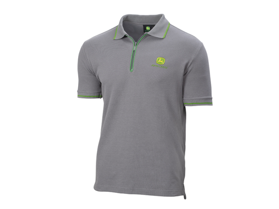 Poloshirt mit Reißverschluss