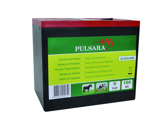 Alkali-Batterie Optimal 9V/160Ah große Box