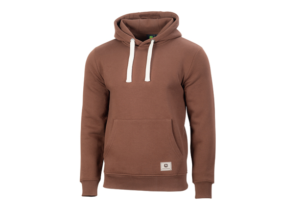 Braunes Kapuzen-Sweatshirt