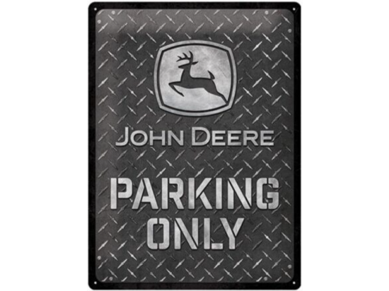 Blechschild 30 x 40 cm - Parking Only