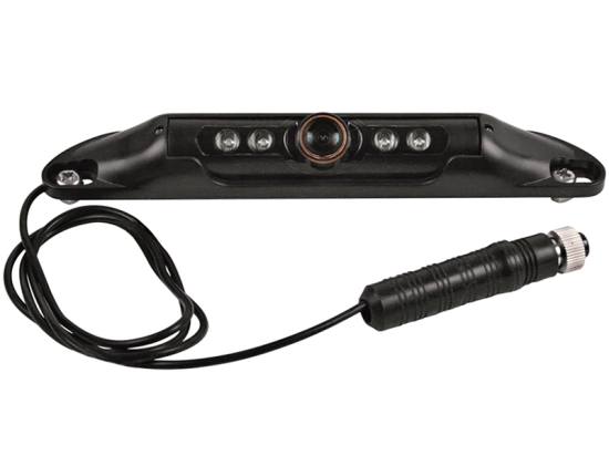 Caméra couleur pour plaques d'immatriculation avec un angle de vision de 150˚.