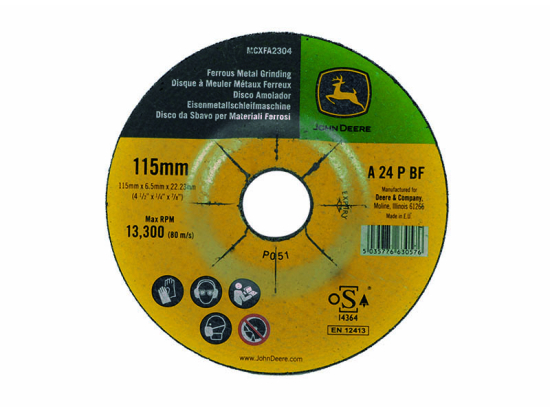 Abrasive Grinding Disc 115mm (4.5\\") x 6.5mm