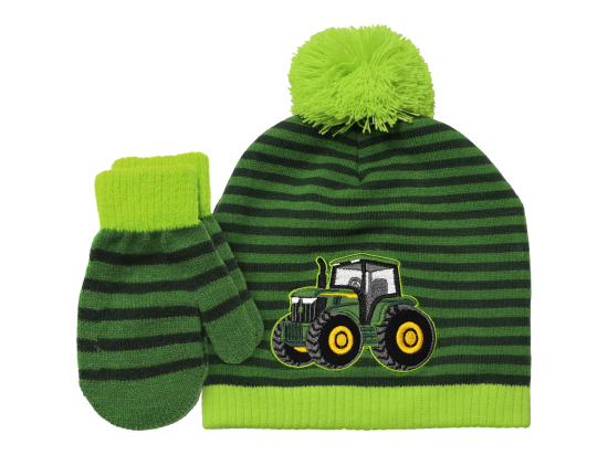 Tractor Beanie & Mitten