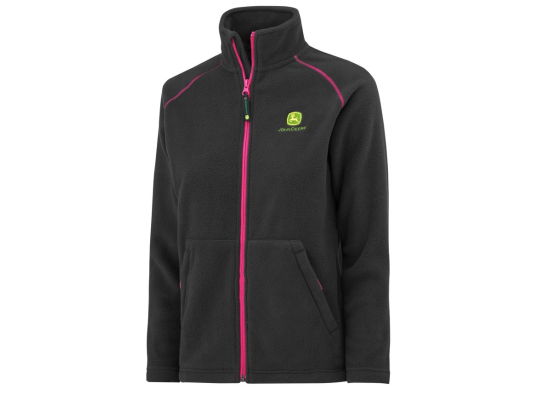John Deere Fleece-Feldjacke \\"pink\\"