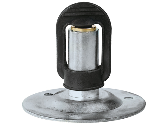 Support de gyrophare sur tige – socle circulaire fixation 3 trous