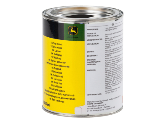 Medium Gloss Black Paint, 1L can