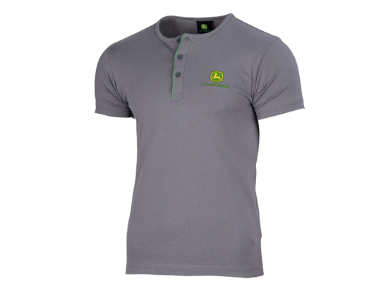 Chemise Henley grise