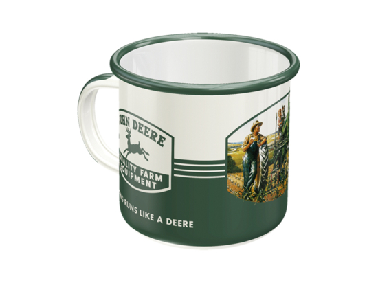 Enamel Mug 'Quality Farm Equipment'