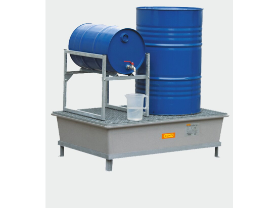 Steel foot-frame for GRP sump pallets 220/2