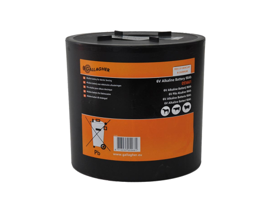 Runde Alkaline Batterie 6 Volt