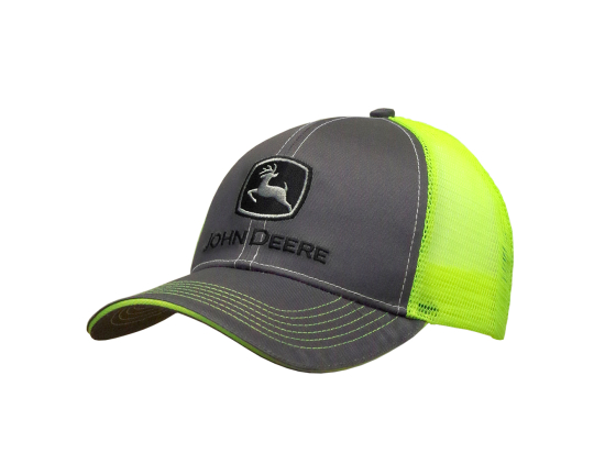 Casquette avec arrière en filet de marque commerciale John Deere