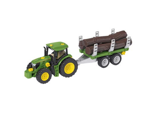Kit de construction Tracteur avec charrue et remorques