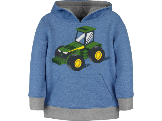 Fleece-Sweatshirt für Kleinkinder mit Traktor