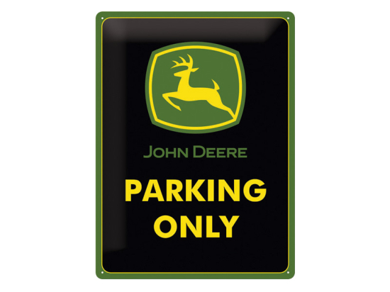 Tin Sign 15 x 20 cm - Parking Only