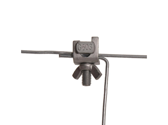 Verbindungsschraube senkrecht / Flügelmutter