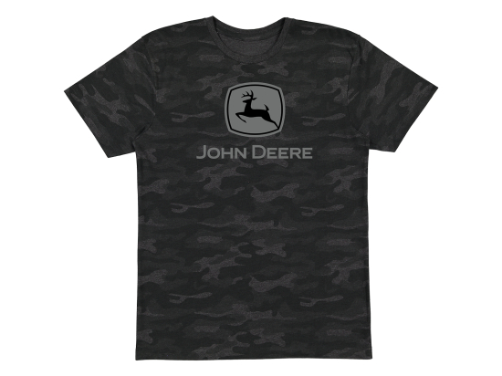 T-shirt camouflage noir
