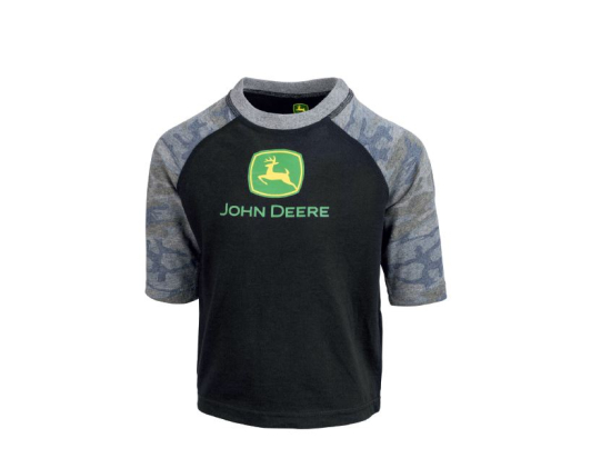 T-shirt pour tout-petits à manches 3/4 John Deere