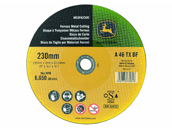 Abrasive Cutting Disc 230mm (9\\") x 2 mm