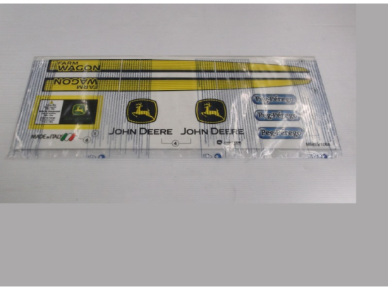 WAGON DE FERME FEUILLE D'AUTOCOLLANTS