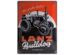 Lanz Tin Sign 30 x 40 cm - Bulldog