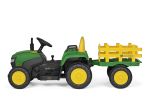 John Deere Farm Power Tractor with Trailer
