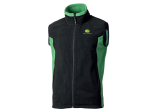 Schwarze Feld-Fleece-Weste